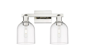 Arcadia Two Light Bath Vanity in Polished Nickel (405|7162WPNG5586CL)