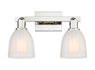 Arcadia Two Light Bath Vanity in Polished Nickel (405|7162WPNG441)