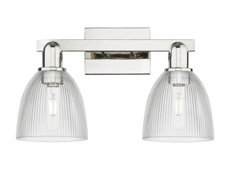 Arcadia Two Light Bath Vanity in Polished Nickel (405|7162WPNG382)