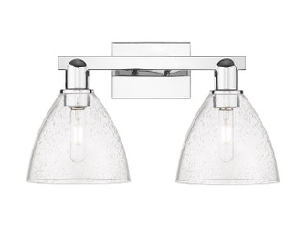 Arcadia Two Light Bath Vanity in Polished Chrome (405|7162WPCGBD754)