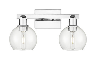 Arcadia Two Light Bath Vanity in Polished Chrome (405|7162WPCG1226)