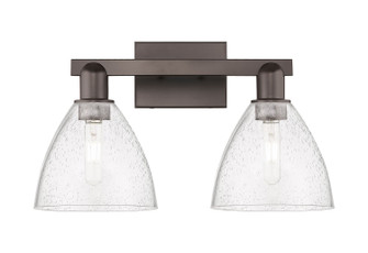 Arcadia Two Light Bath Vanity in Oil Rubbed Bronze (405|7162WOBGBD754)