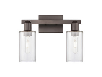 Arcadia Two Light Bath Vanity in Oil Rubbed Bronze (405|7162WOBG802)