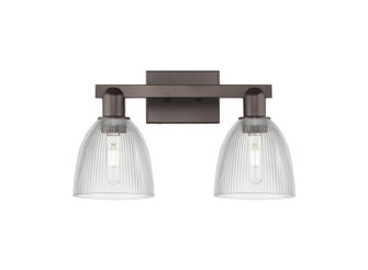 Arcadia Two Light Bath Vanity in Oil Rubbed Bronze (405|7162WOBG382)