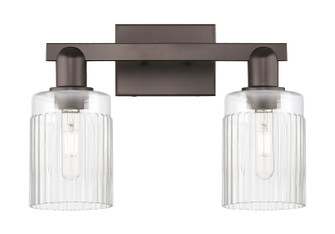 Arcadia Two Light Bath Vanity in Oil Rubbed Bronze (405|7162WOBG342)