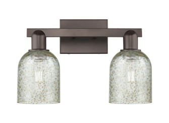 Arcadia Two Light Bath Vanity in Oil Rubbed Bronze (405|7162WOBG259)
