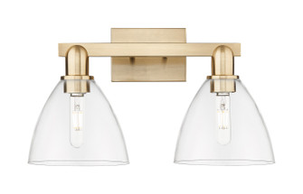 Arcadia Two Light Bath Vanity in Champagne Bronze (405|7162WCBGBD752)