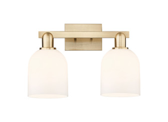 Arcadia Two Light Bath Vanity in Champagne Bronze (405|7162WCBG5586GWH)