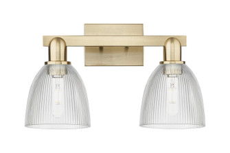 Arcadia Two Light Bath Vanity in Champagne Bronze (405|7162WCBG382)