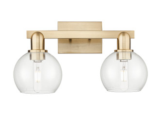 Arcadia Two Light Bath Vanity in Champagne Bronze (405|7162WCBG1226)