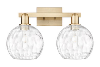 Arcadia Two Light Bath Vanity in Champagne Bronze (405|7162WCBG12158)
