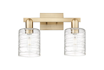 Arcadia Two Light Bath Vanity in Champagne Bronze (405|7162WCBG1113)