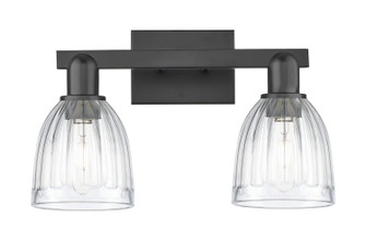 Arcadia Two Light Bath Vanity in Matte Black (405|7162WBKG442)