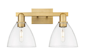 Arcadia Two Light Bath Vanity in Brushed Brass (405|7162WBBGBD752)