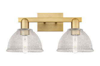 Arcadia Two Light Bath Vanity in Brushed Brass (405|7162WBBG422)