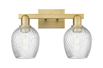 Arcadia Two Light Bath Vanity in Brushed Brass (405|7162WBBG292)