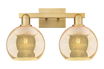 Arcadia Two Light Bath Vanity in Brushed Brass (405|7162WBBG1288)