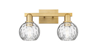 Arcadia Two Light Bath Vanity in Brushed Brass (405|7162WBBG12156)