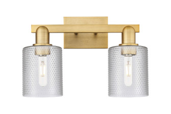 Arcadia Two Light Bath Vanity in Brushed Brass (405|7162WBBG112)