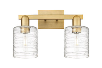 Arcadia Two Light Bath Vanity in Brushed Brass (405|7162WBBG1113)