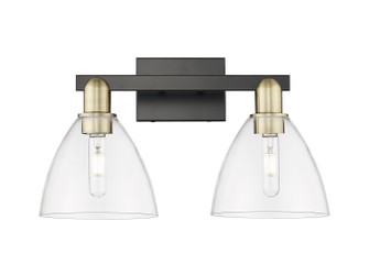 Arcadia Two Light Bath Vanity in Black Antique Brass (405|7162WBABGBD752)