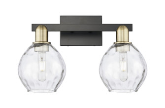 Arcadia Two Light Bath Vanity in Black Antique Brass (405|7162WBABG362)