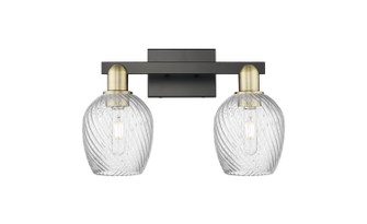 Arcadia Two Light Bath Vanity in Black Antique Brass (405|7162WBABG292)