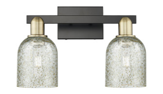 Arcadia Two Light Bath Vanity in Black Antique Brass (405|7162WBABG259)