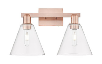 Arcadia Two Light Bath Vanity in Antique Copper (405|7162WACGBC82)