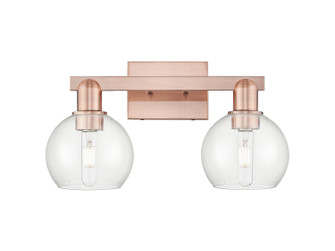 Arcadia Two Light Bath Vanity in Antique Copper (405|7162WACG1226)