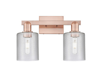 Arcadia Two Light Bath Vanity in Antique Copper (405|7162WACG112)