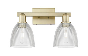 Arcadia Two Light Bath Vanity in Antique Brass (405|7162WABG382)