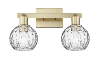 Arcadia Two Light Bath Vanity in Antique Brass (405|7162WABG12156)