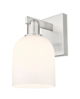 Arcadia One Light Wall Sconce in Brushed Satin Nickel (405|7161WSNG5586GWH)
