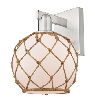 Arcadia One Light Wall Sconce in Brushed Satin Nickel (405|7161WSNG1218RB)