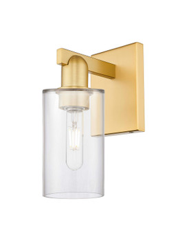 Arcadia One Light Wall Sconce in Satin Gold (405|7161WSGG802)