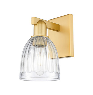 Arcadia One Light Wall Sconce in Satin Gold (405|7161WSGG442)