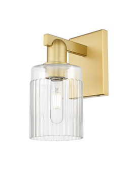 Arcadia One Light Wall Sconce in Satin Gold (405|7161WSGG342)