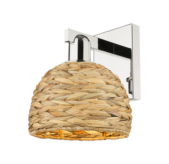 Arcadia One Light Wall Sconce in Polished Nickel (405|7161WPNRBD8NAT)