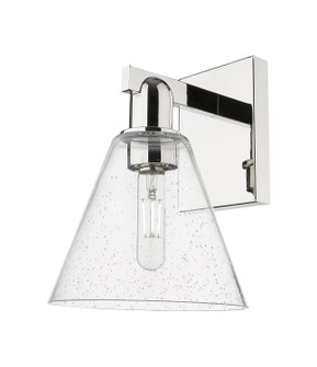 Arcadia One Light Wall Sconce in Polished Nickel (405|7161WPNGBC84)