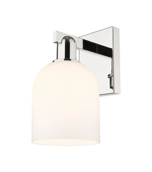 Arcadia One Light Wall Sconce in Polished Nickel (405|7161WPNG5586GWH)
