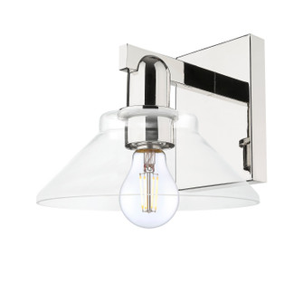 Arcadia One Light Wall Sconce in Polished Nickel (405|7161WPNG132)