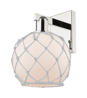 Arcadia One Light Wall Sconce in Polished Nickel (405|7161WPNG1218RW)