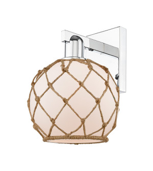Arcadia One Light Wall Sconce in Polished Chrome (405|7161WPCG1218RB)