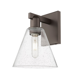 Arcadia One Light Wall Sconce in Oil Rubbed Bronze (405|7161WOBGBC84)