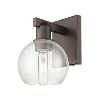 Arcadia One Light Wall Sconce in Oil Rubbed Bronze (405|7161WOBG1226)