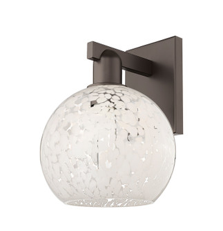 Arcadia One Light Wall Sconce in Oil Rubbed Bronze (405|7161WOBG12168WM)
