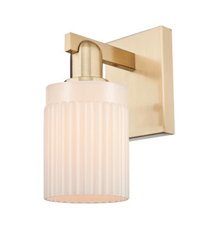 Arcadia One Light Wall Sconce in Champagne Bronze (405|7161WCBG341)