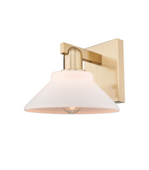 Arcadia One Light Wall Sconce in Champagne Bronze (405|7161WCBG131)