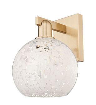 Arcadia One Light Wall Sconce in Champagne Bronze (405|7161WCBG12168WM)